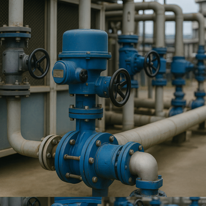 Válvulas de control para sistemas de enfriamiento y turbinas